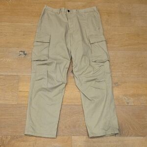 H&M Men's Cargo Pants - Tan Size XL